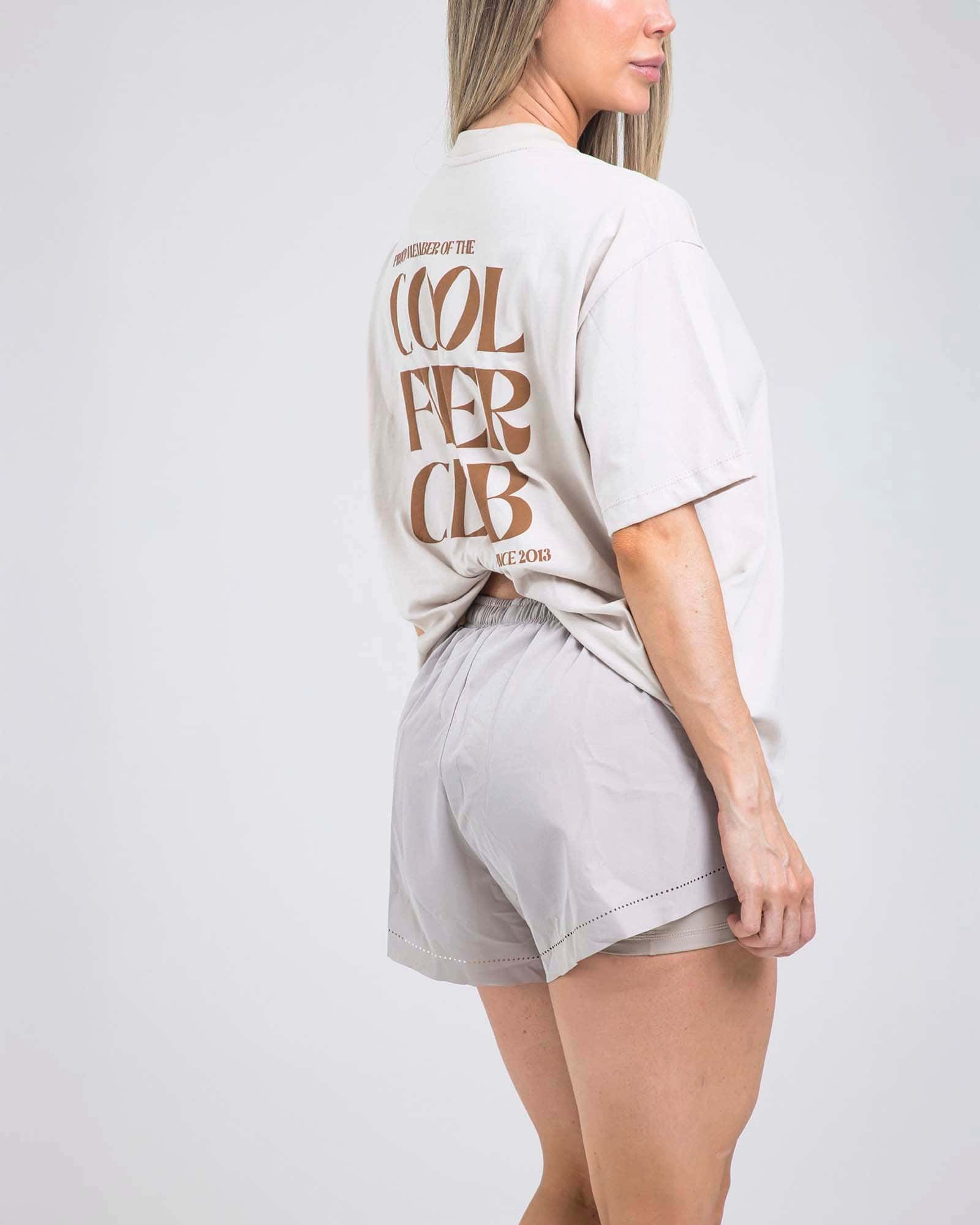 Camiseta oversize cool crema lumen FIBER - miniatura 9