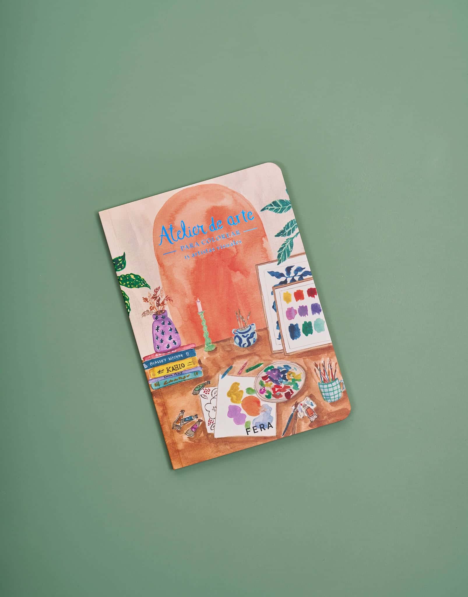 LIBRO ATELIER DE ARTE PARA COLOREAR
