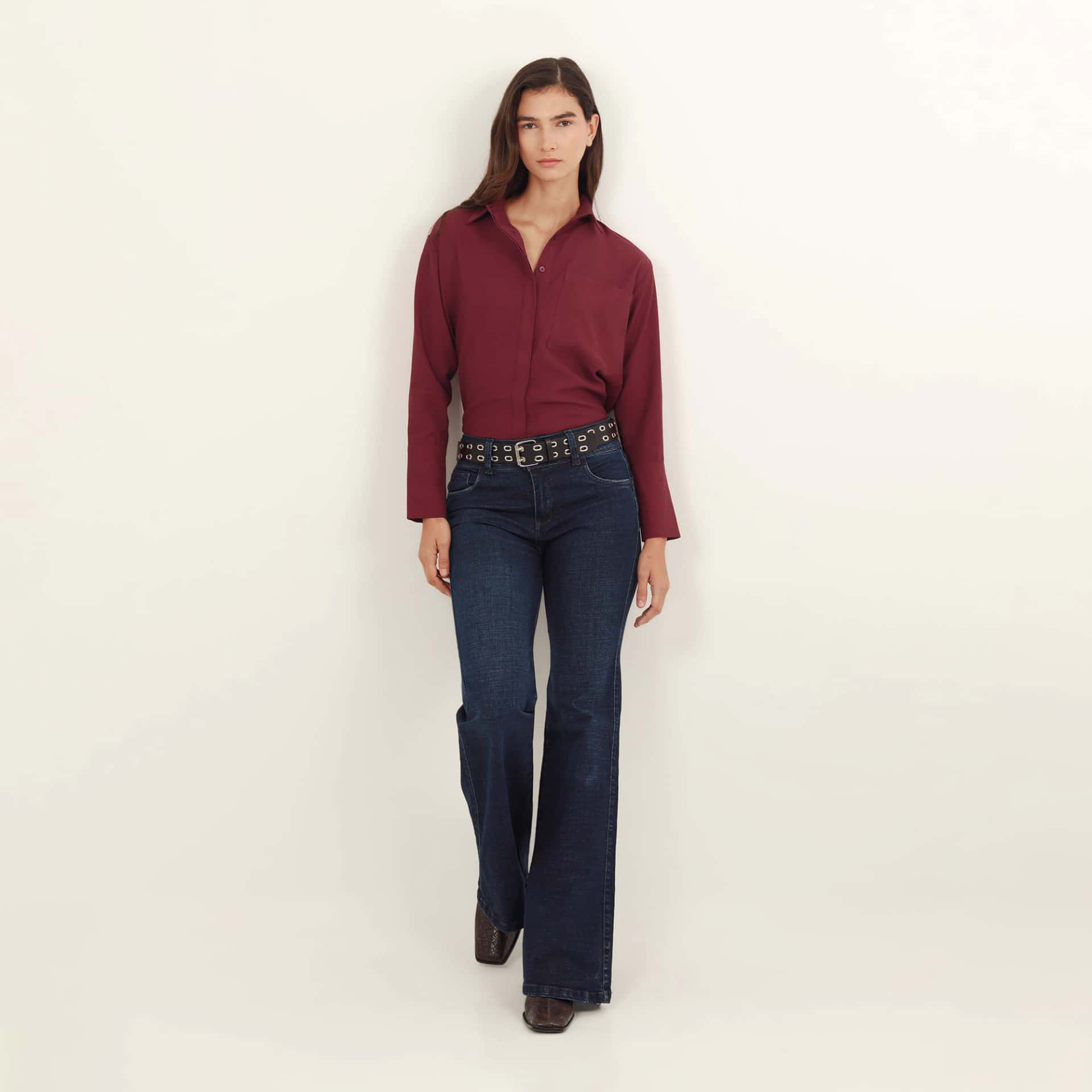 Jean wonder bota ancha