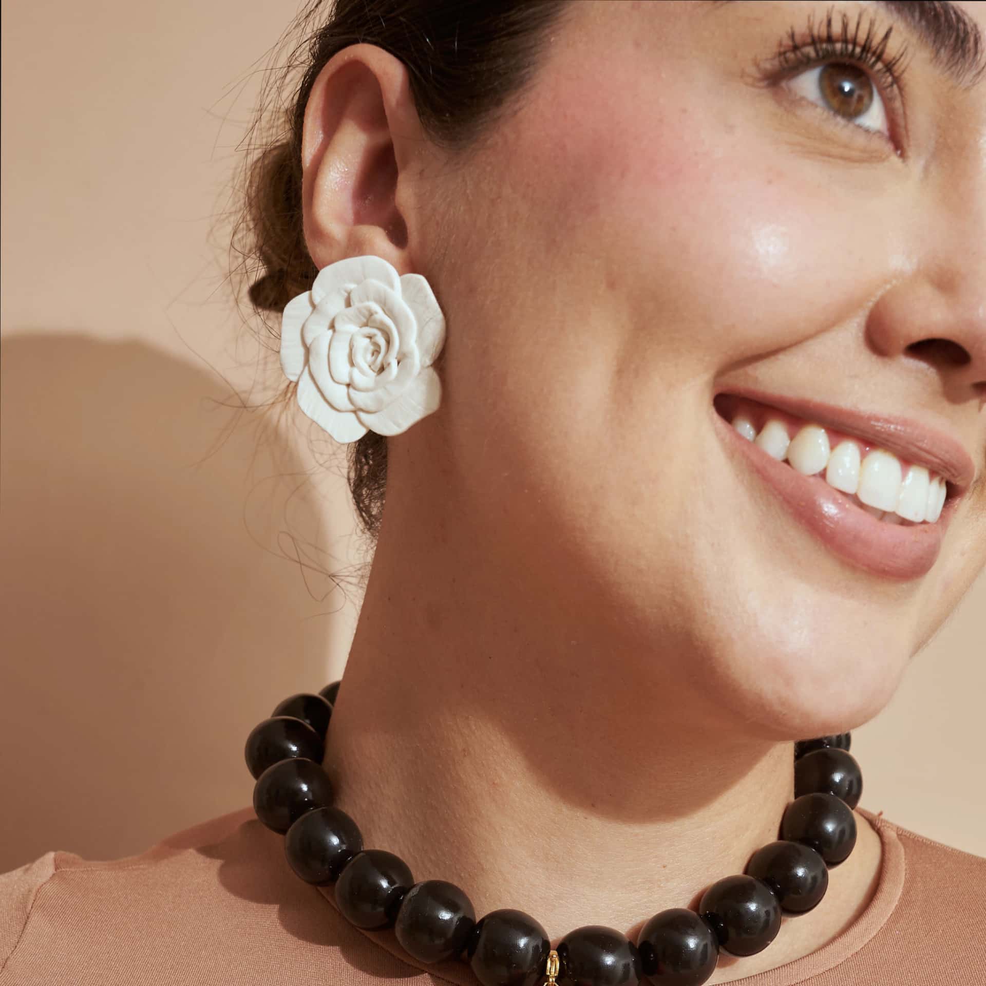 Aretes Rose Maxi