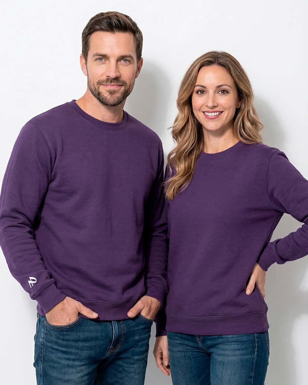 Buzo Básico Morado Berry