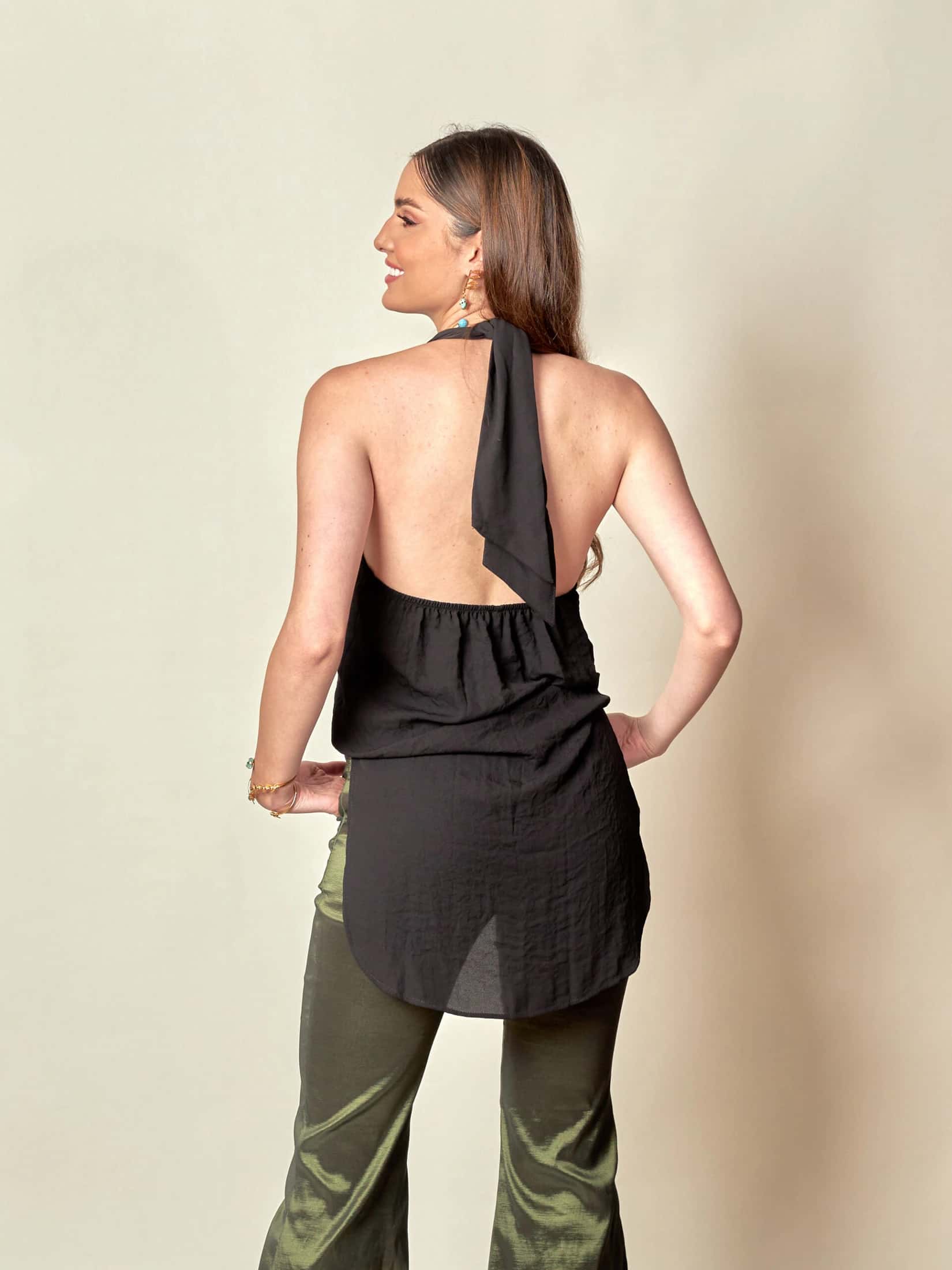 Blusa Tiffany Negra - miniatura 2