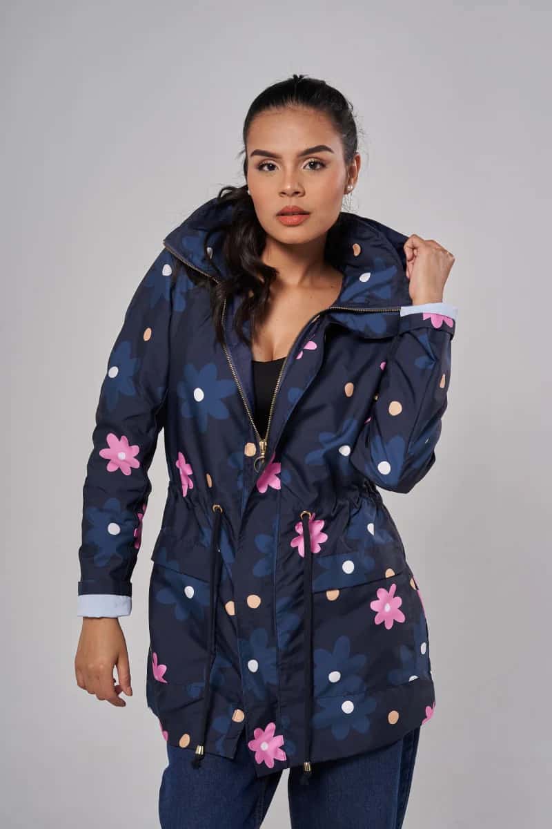 Parka Classic Maxiflor Azul - miniatura 23