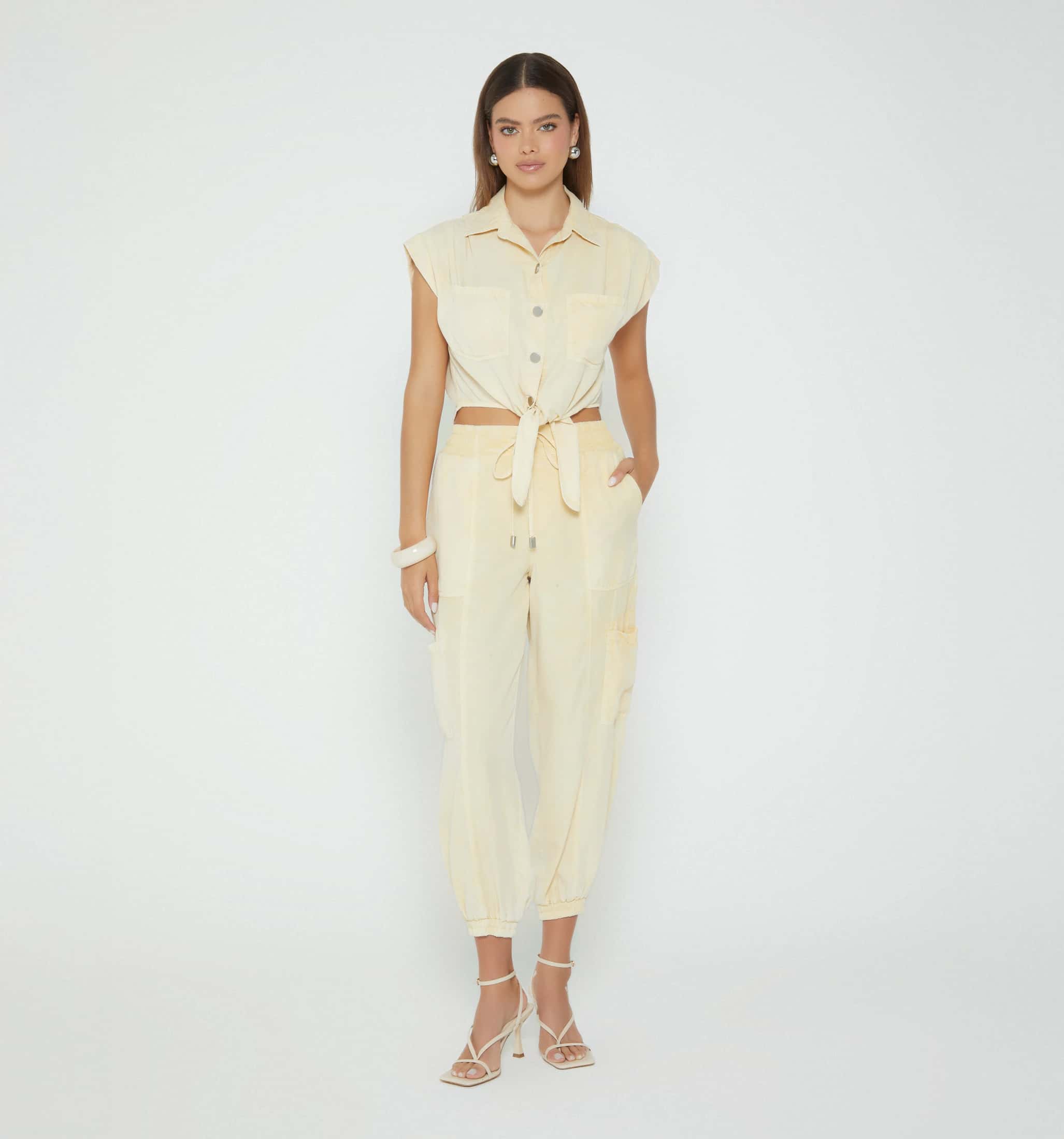 Blusa sisa de anudar color