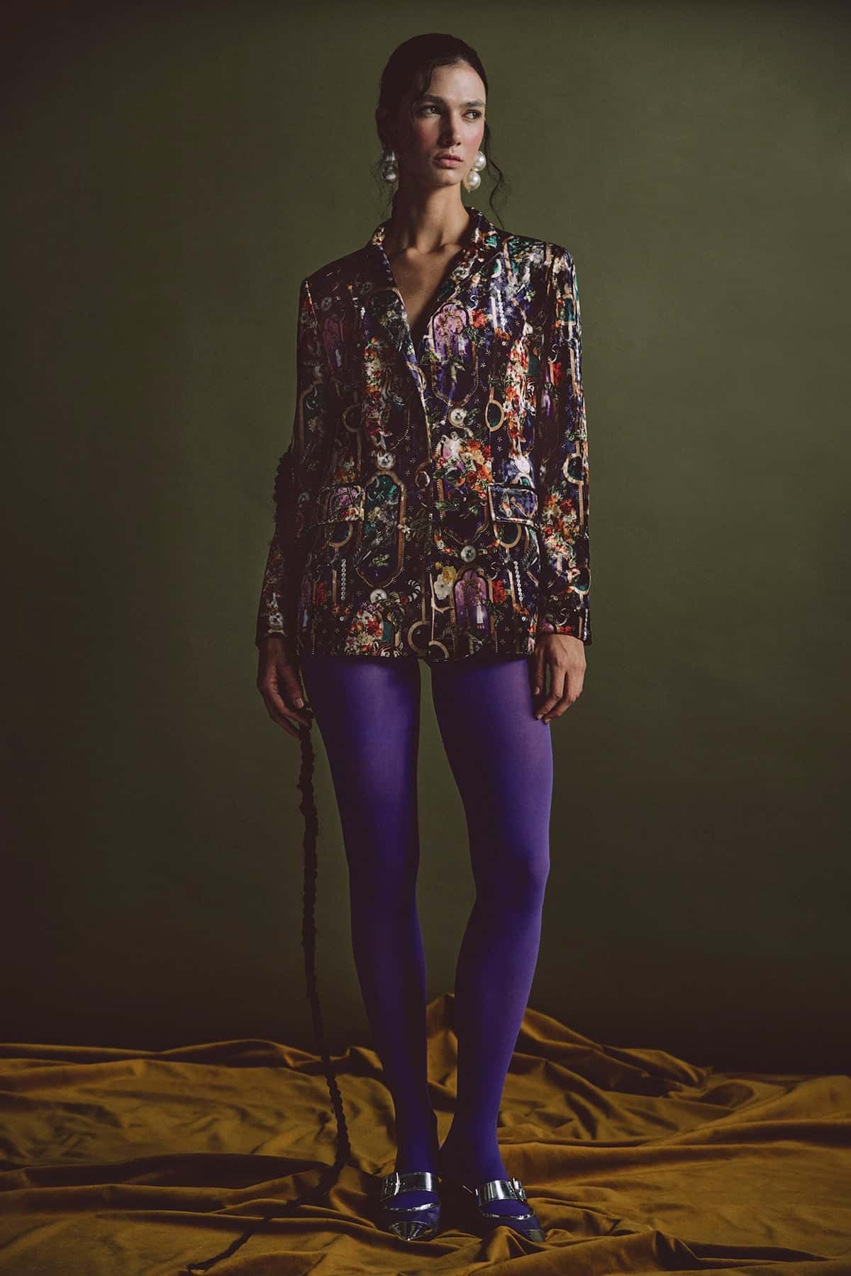 Blazer Terciopelo - India