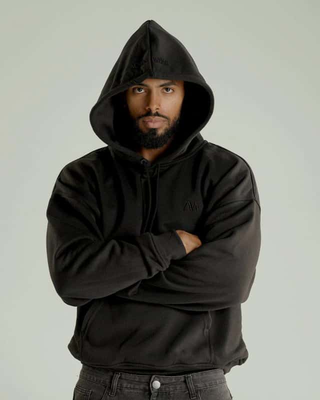 Hoodie Classic Men Negro - miniatura 3