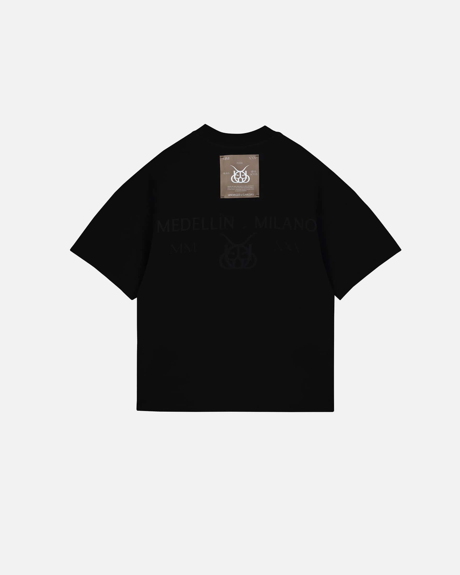 Santa Unión Basic Boxy Fit Tshirt Black