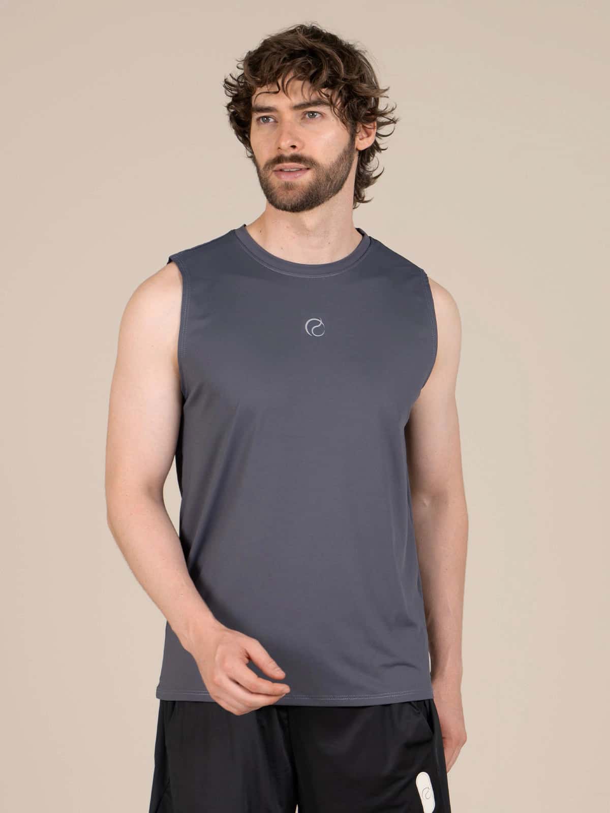Camisilla hombre juno ibiza gris