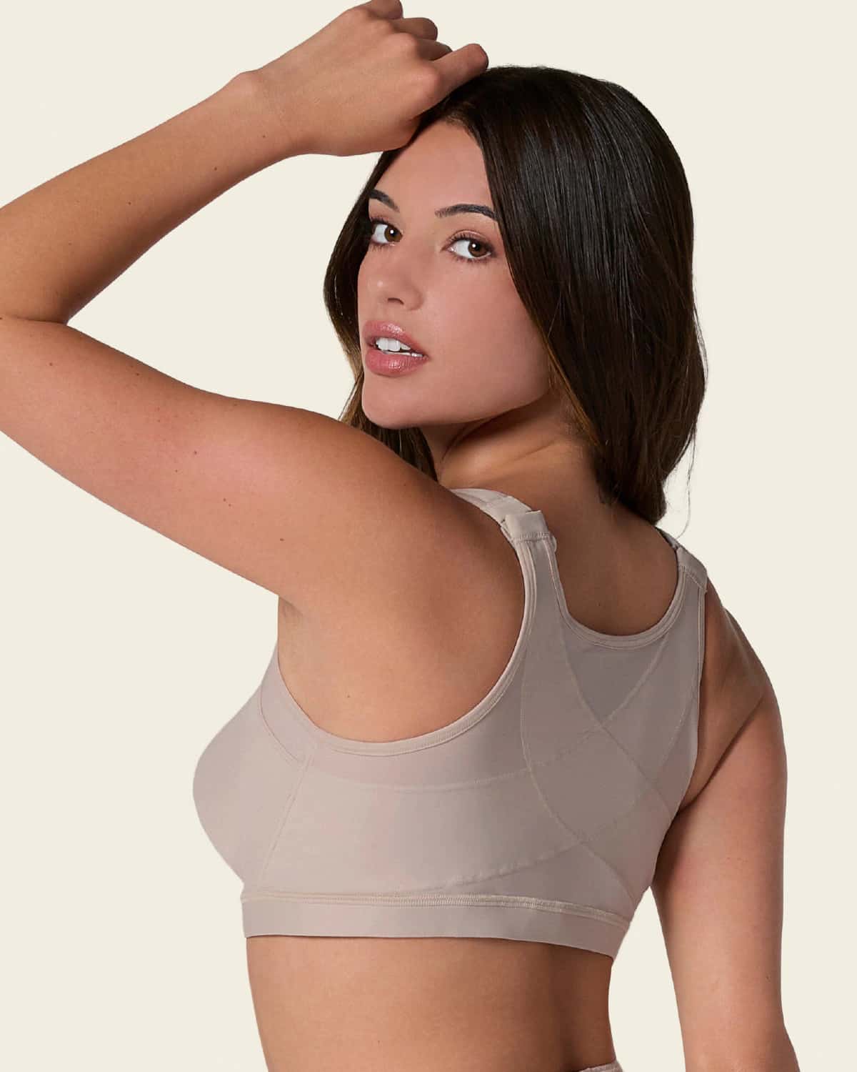 Unlined Wireless Posture Corrector Bra