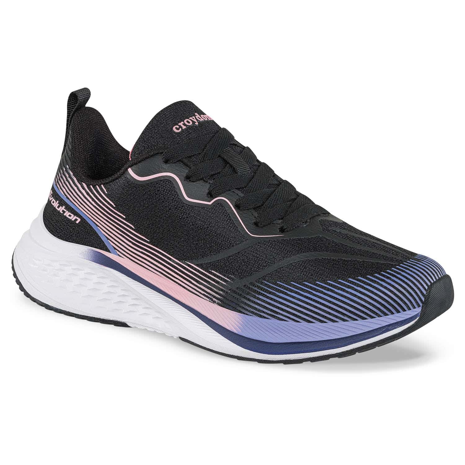 Tenis Running Jupit Negro Croydon para Mujer