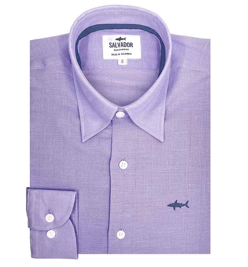 CAMISA LILA