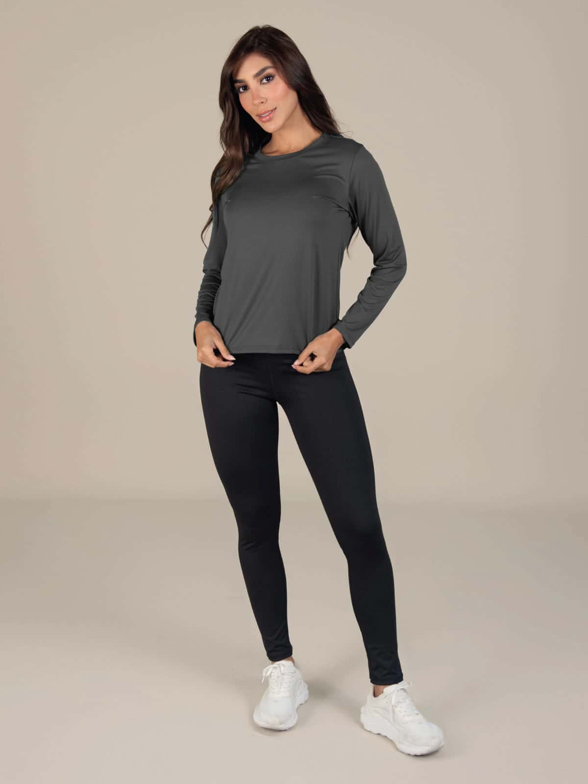 coraly leggins set gris oscuro