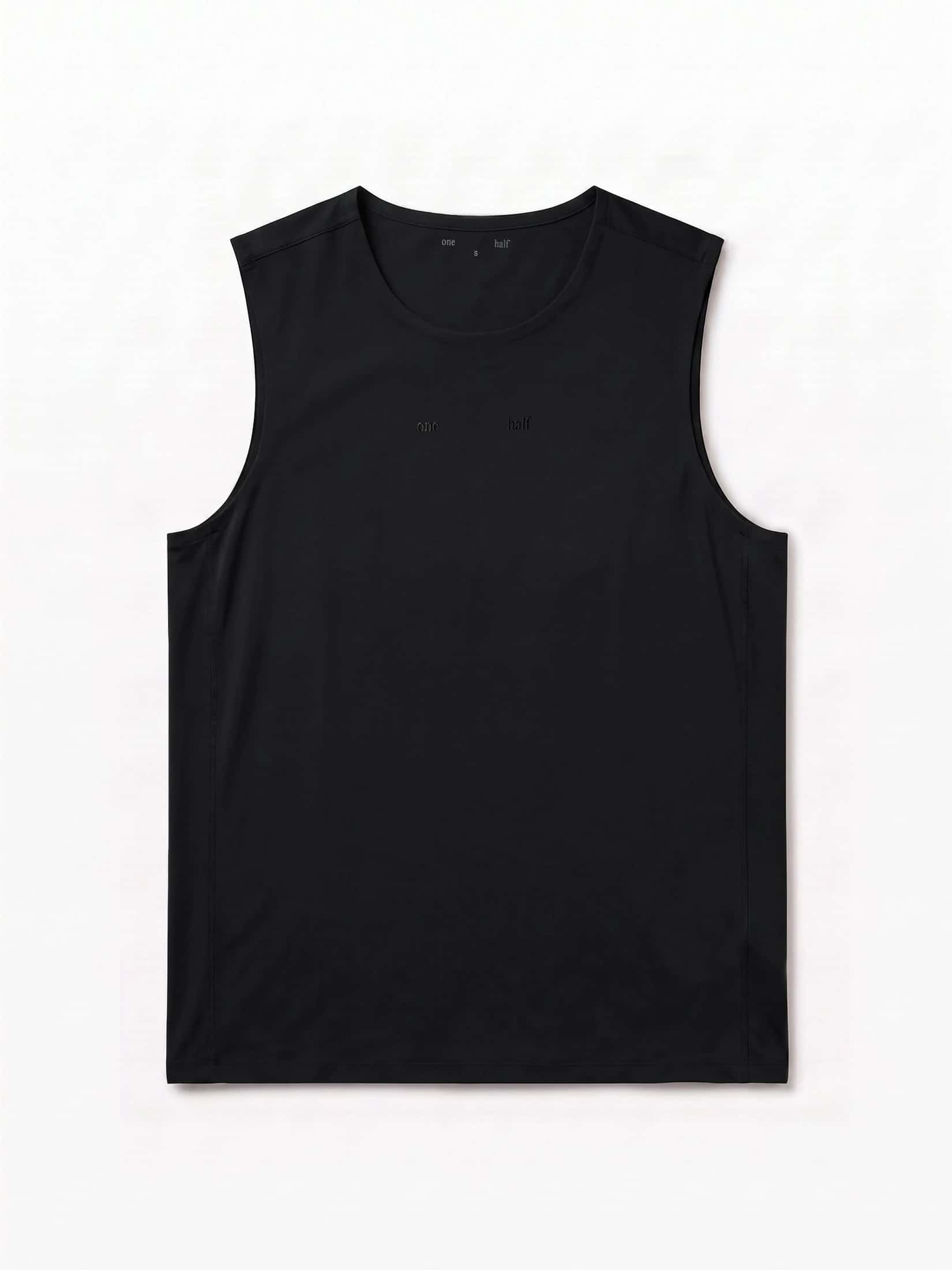 MEN WELLNESS TANK T-SHIRT - BLACK
