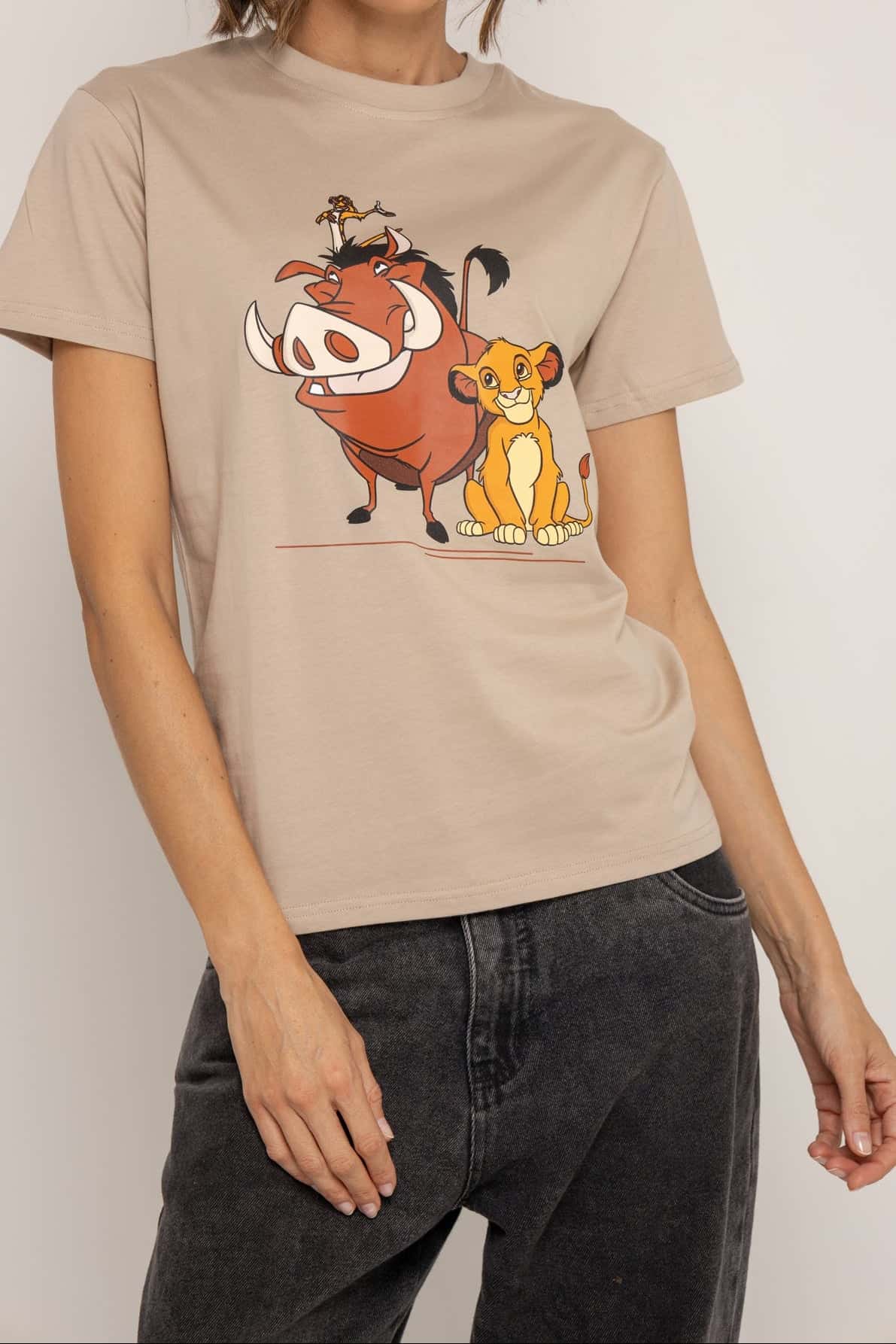 T-Shirt Marron El Rey Leon