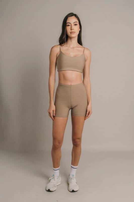 Parfait high waist biker Latte - miniatura 3
