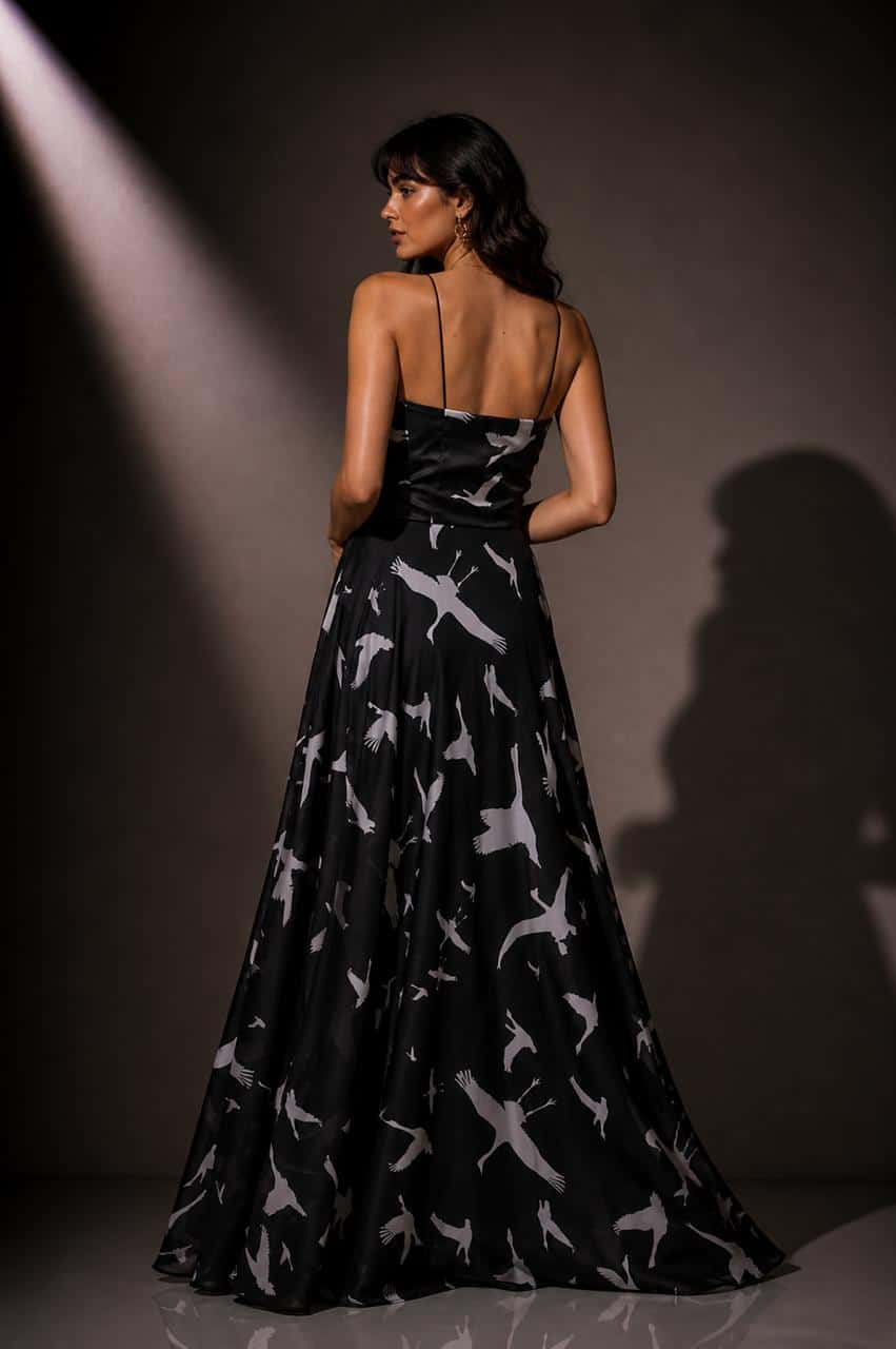 Vestido Gil Gaviotas Negras - miniatura 2