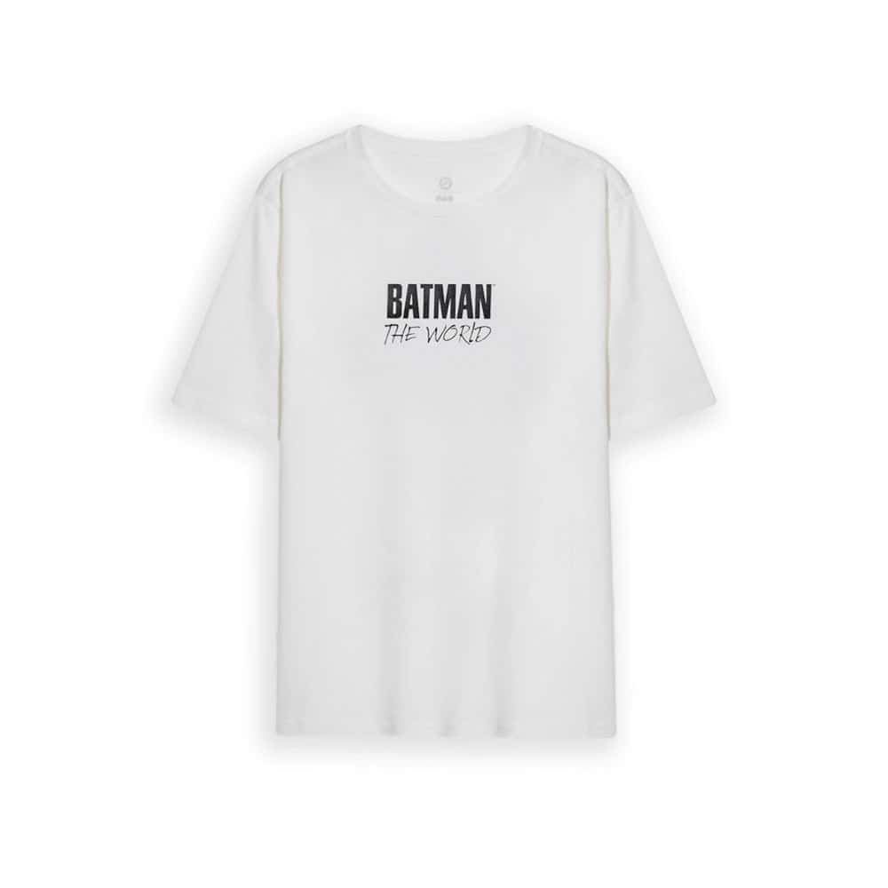 CAMISETA CUELLO REDONDO BATMAN DC BEIGE