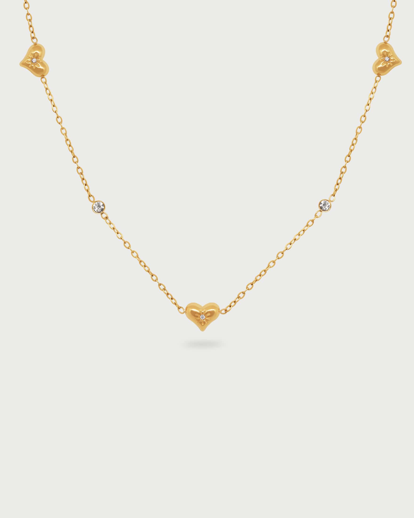 Collar Corazón Destello - miniatura 1