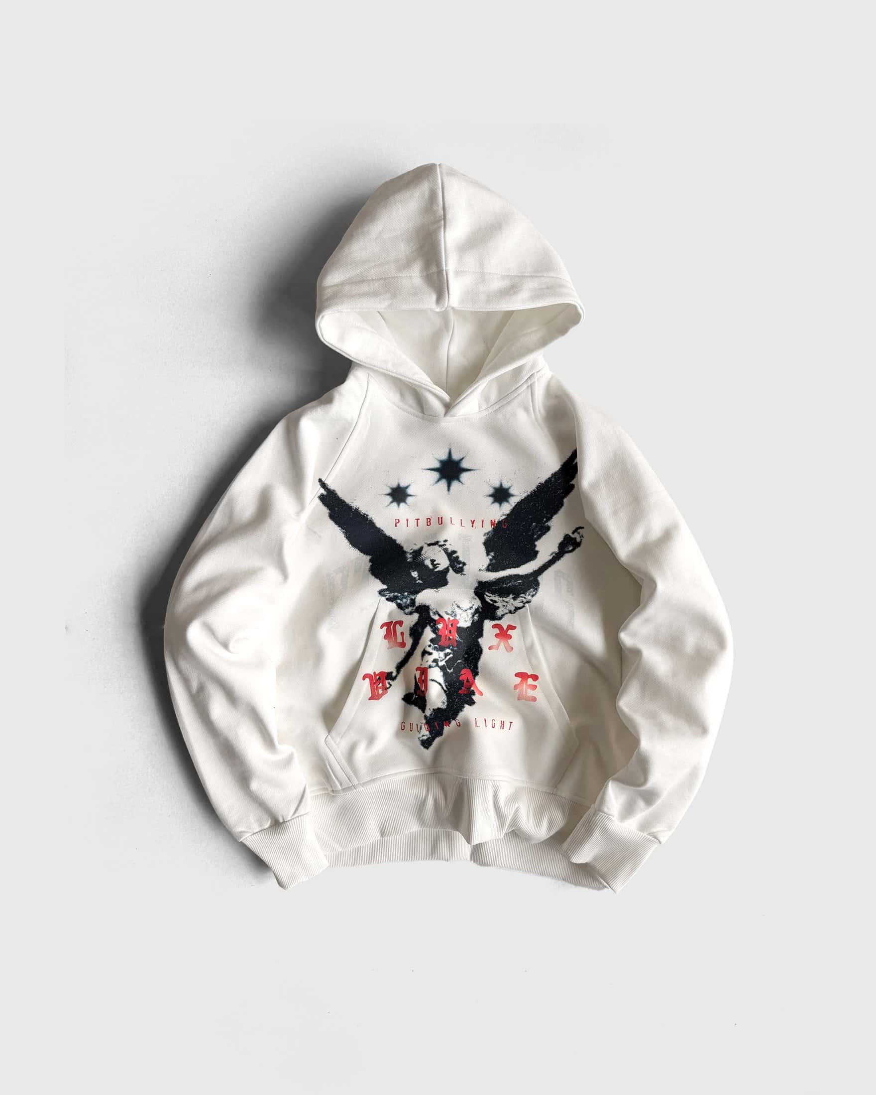 HOODIE OVERSIZE CRUDO ANGEL - miniatura 2