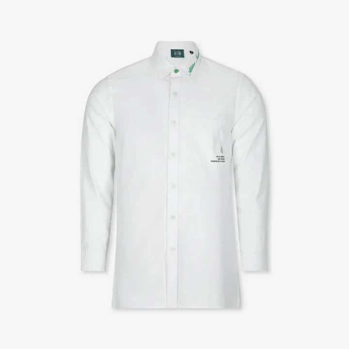 WHITE LONG SLEEVE SHIRT