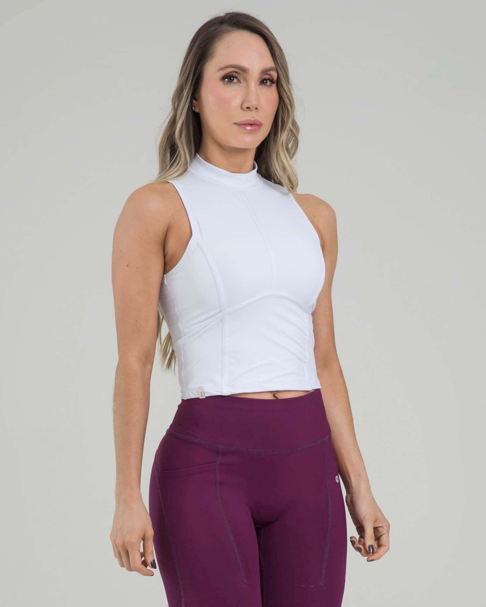 Blusa sisa blanco lumen FIBER