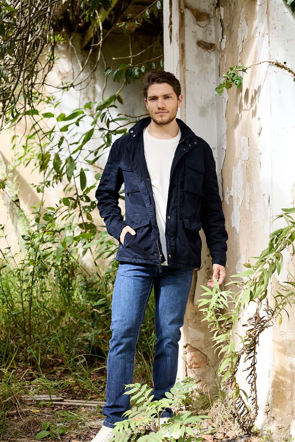 Jean azul oscuro slim fit - miniatura 2