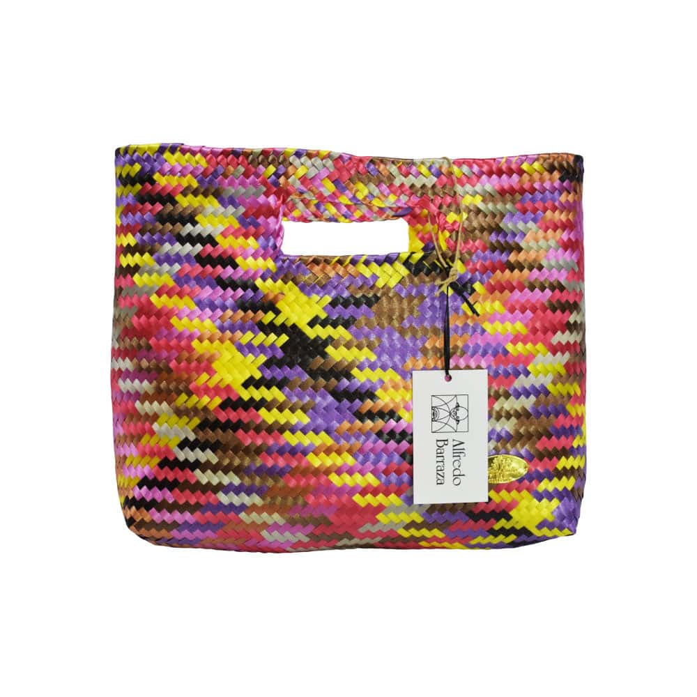 Woven Clutch in Multicolor