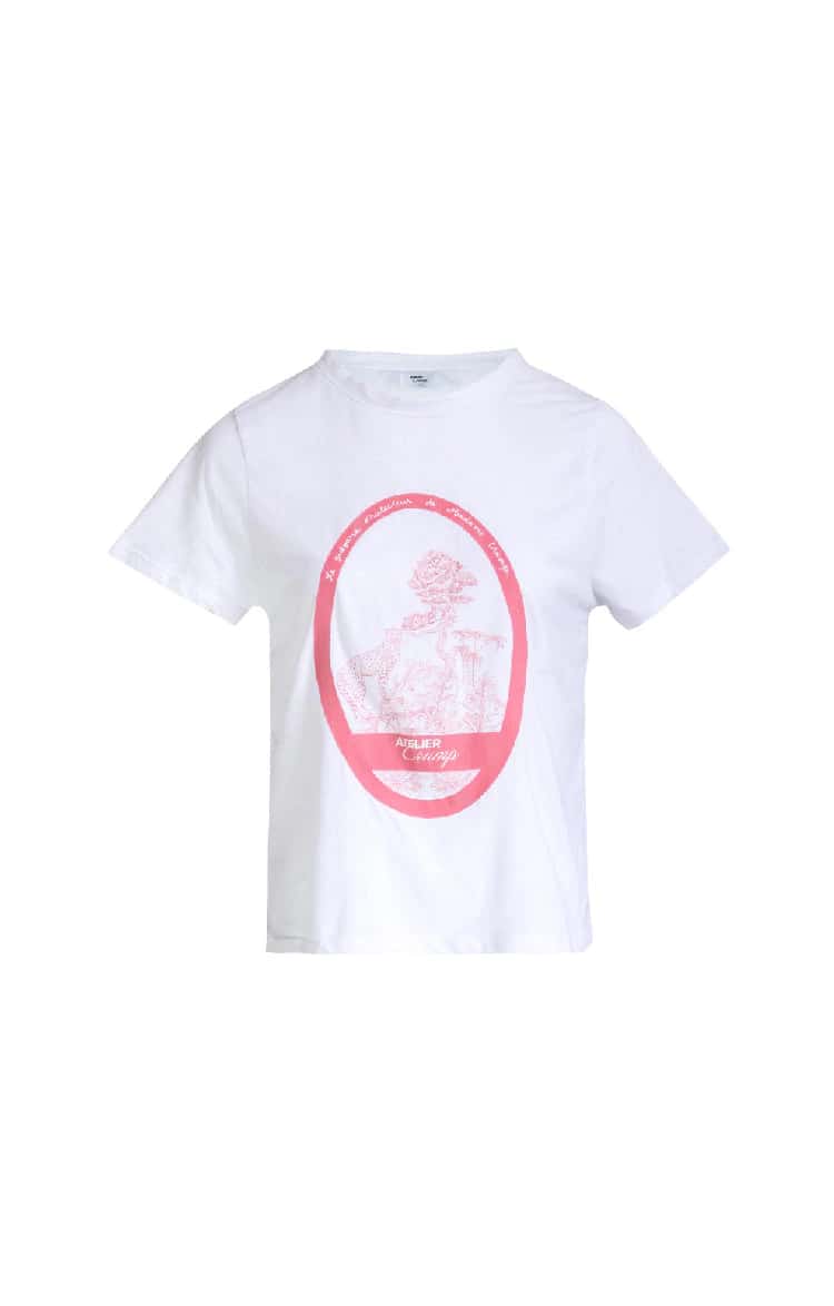 T-shirt Pink Safari