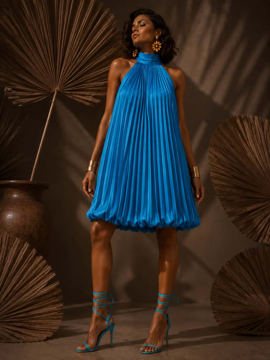 Vestido Salento Turquesa - miniatura 2