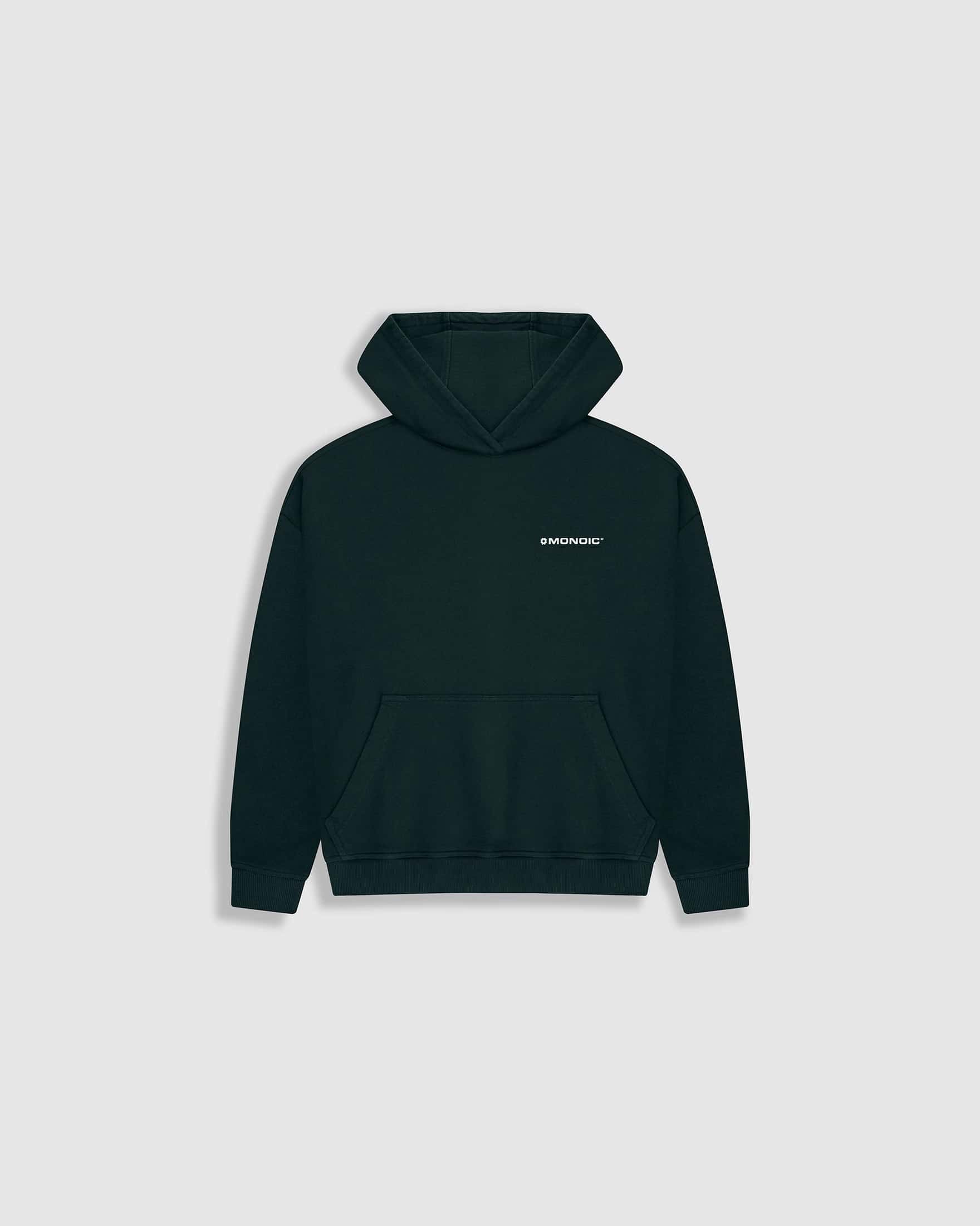 Hoodie Oversized Básico V4 - Forest Green