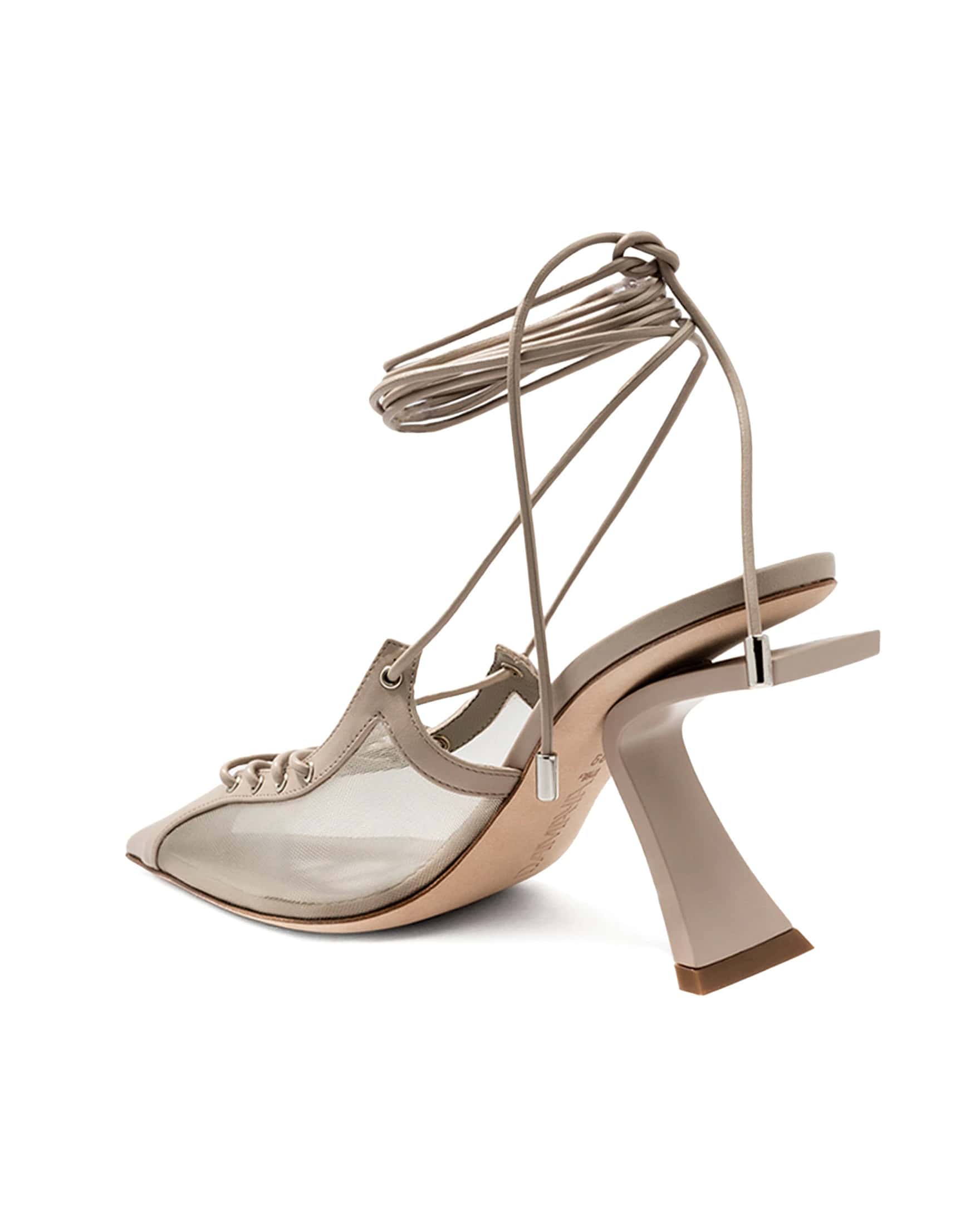 TACONES RIFF PUMP TAUPE - miniatura 2