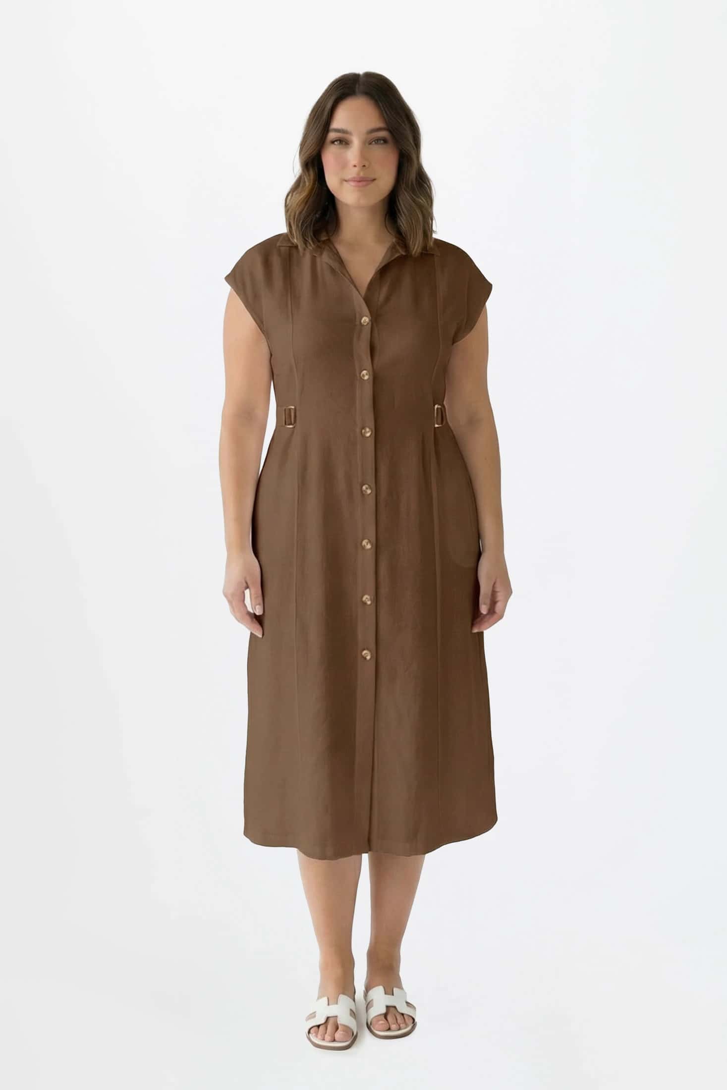 VESTIDO CAMISERO PARA MUJER 1142674 - miniatura 4