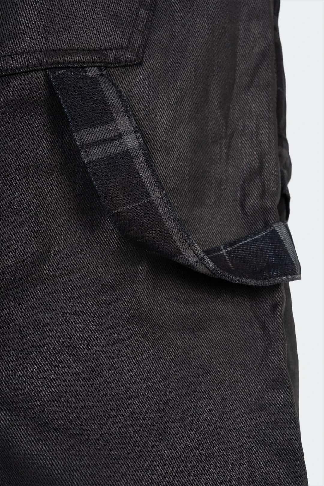 VENENO SHORT DENIM FRAGMENT - miniatura 6
