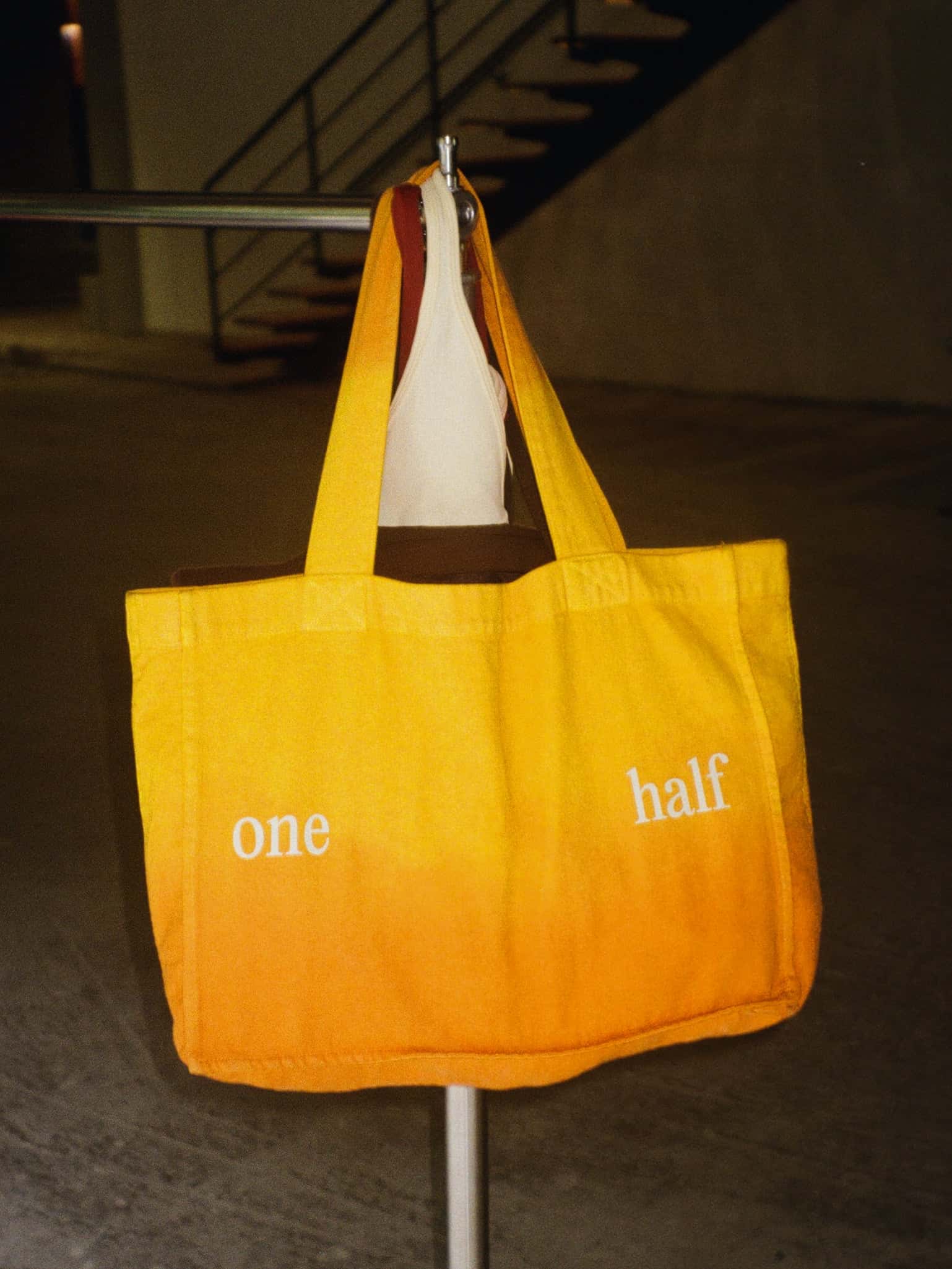 ONE HALF TOTE BAG - SUNSET