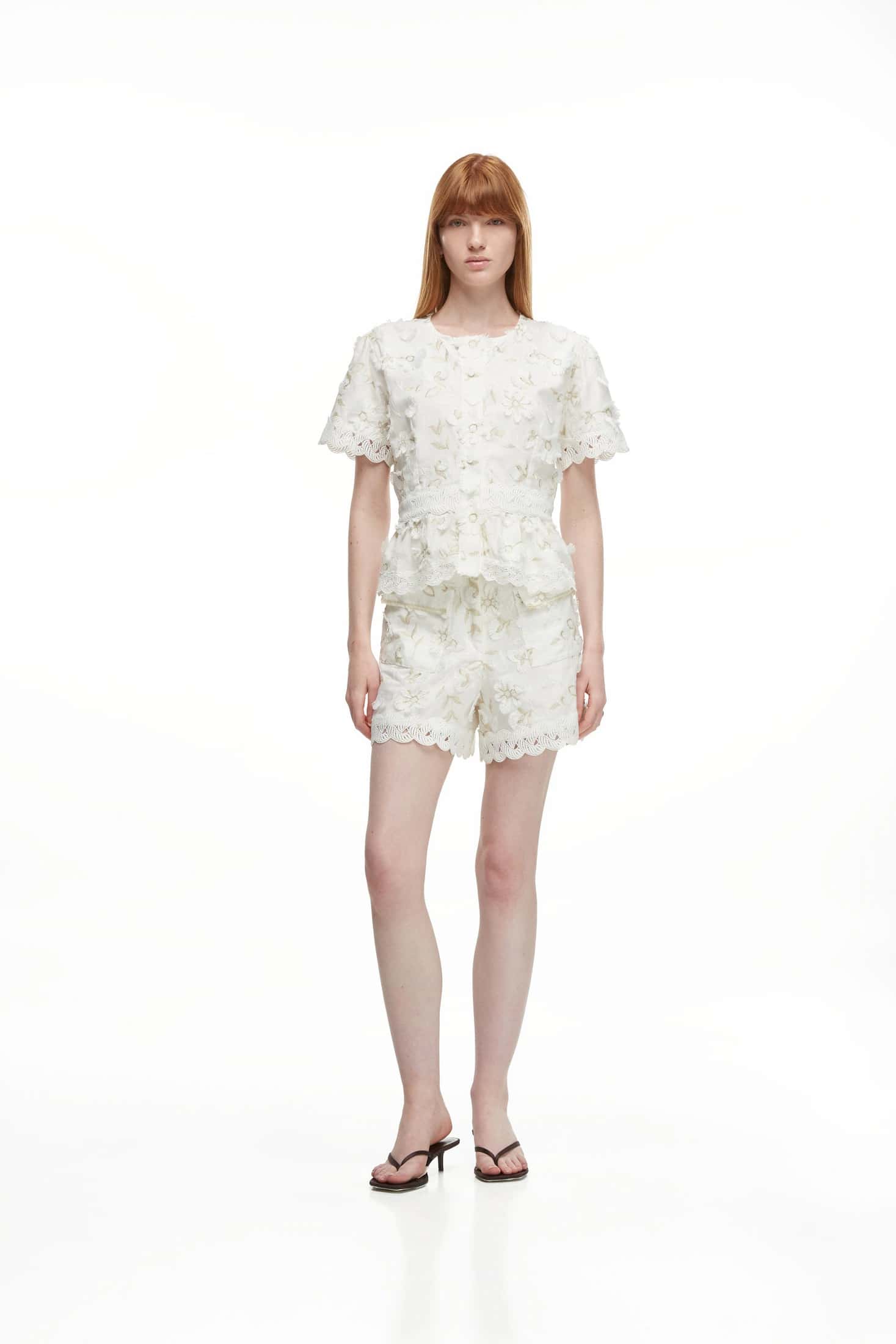 CELIA SHORTS  WHITE