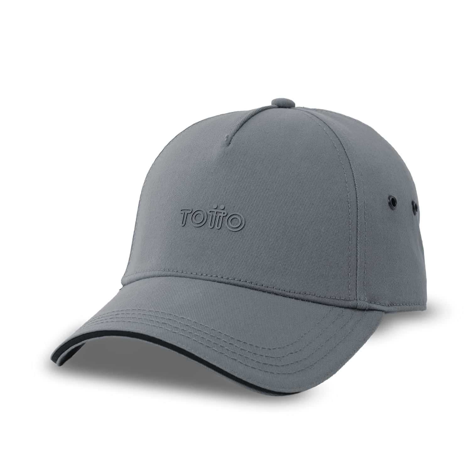 Gorra Beisbolera Iconic color Gris/Negra/