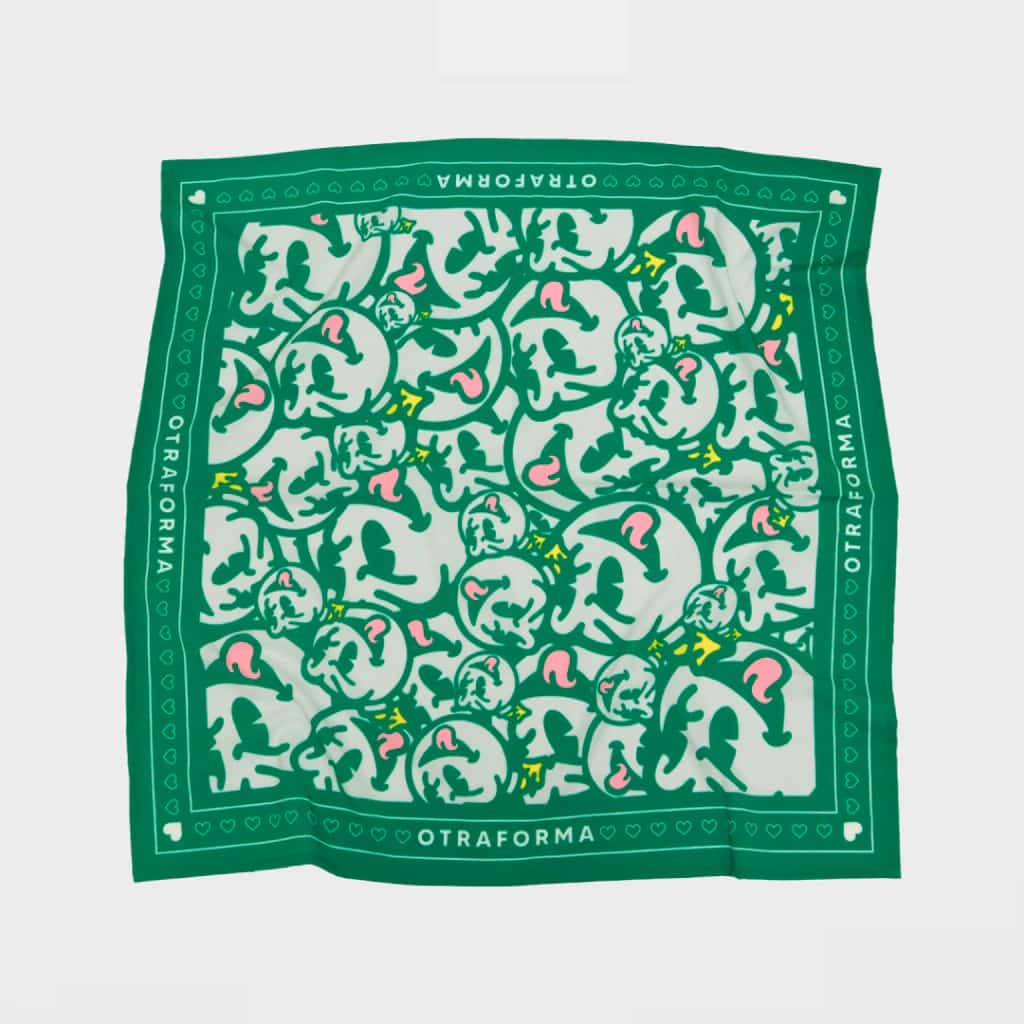 pañoleta billie bomb verde