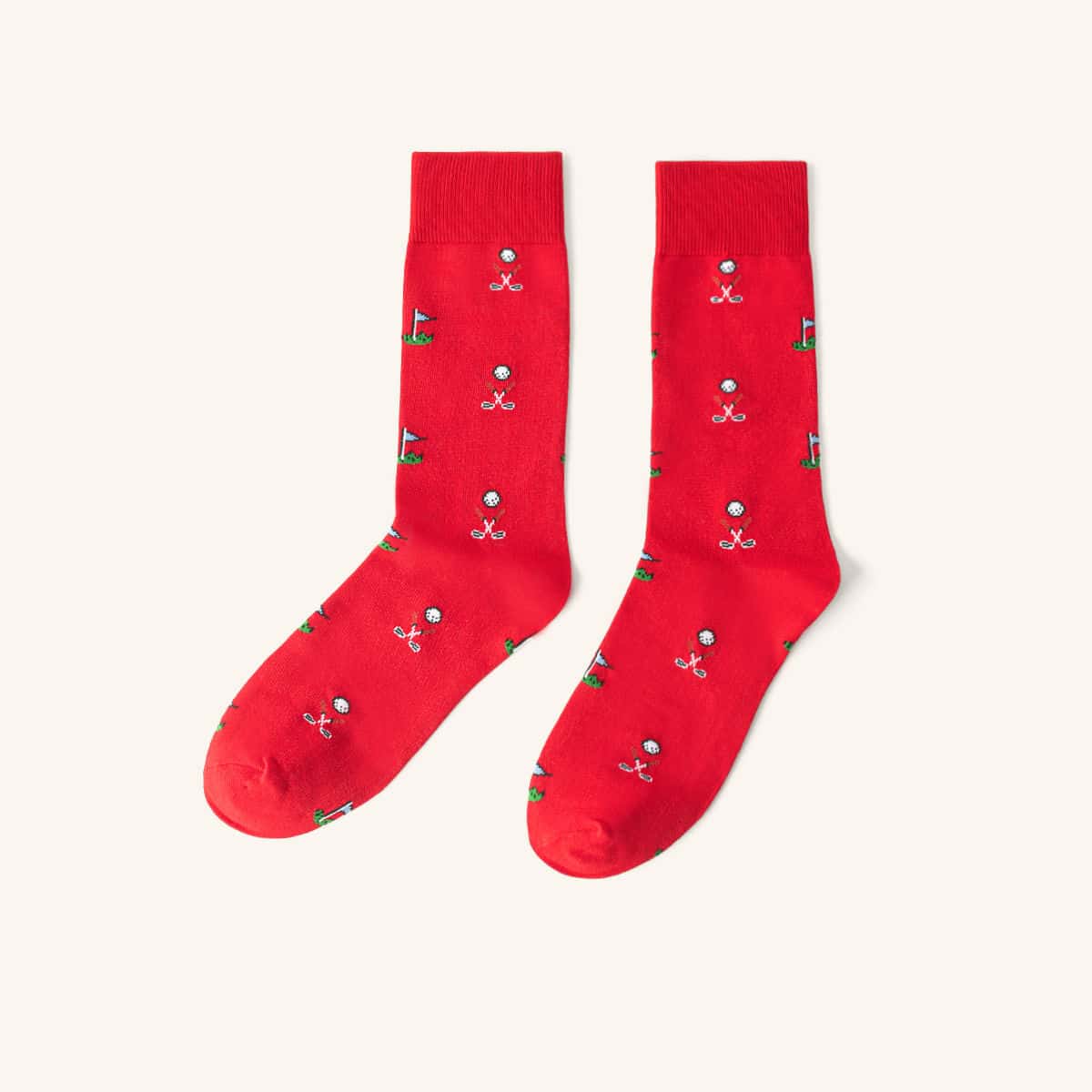 Medias Golf Rojo MH Socks