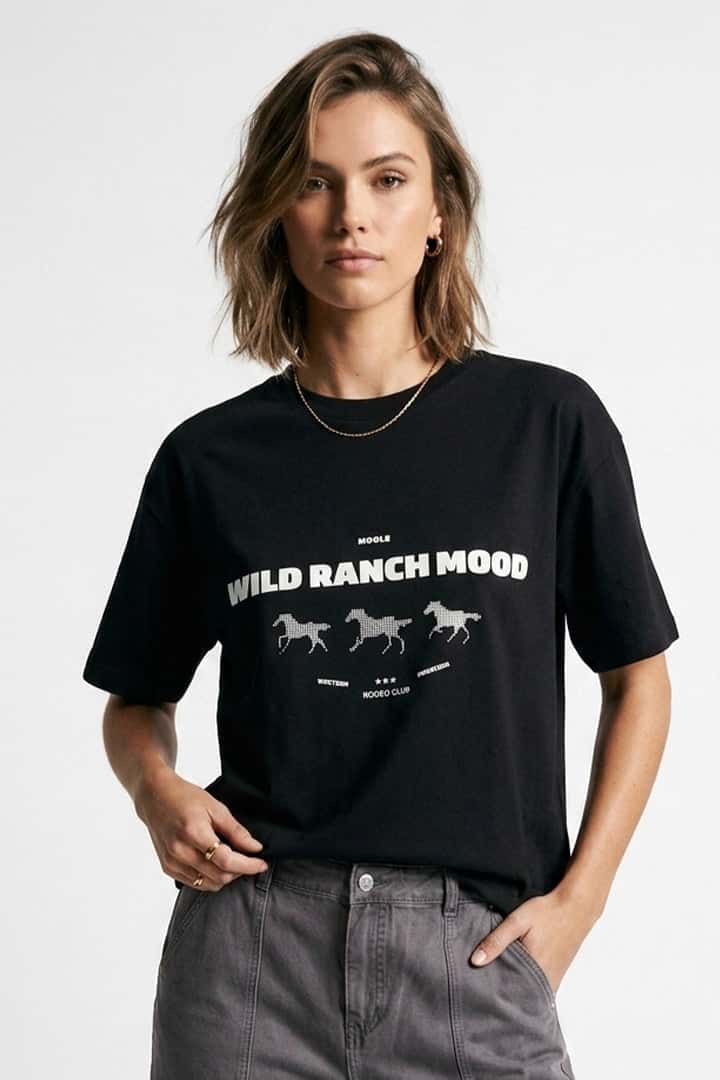 Camiseta Mujer Wild Ranch Mood - miniatura 1