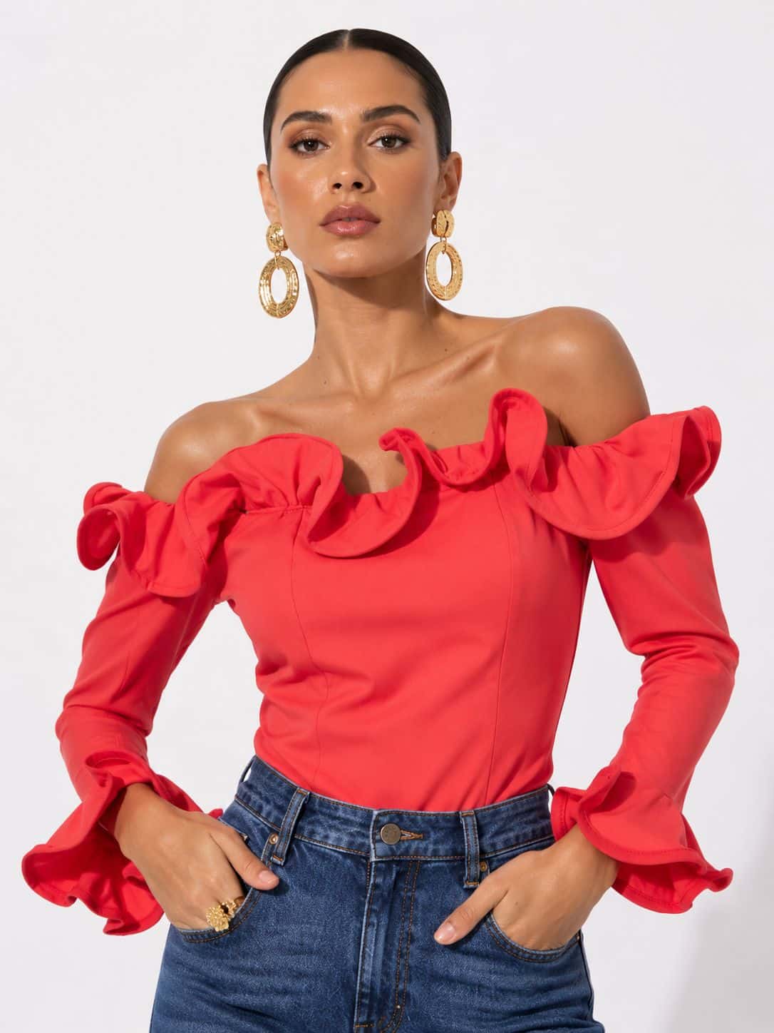 Blusa Tropico Rojo