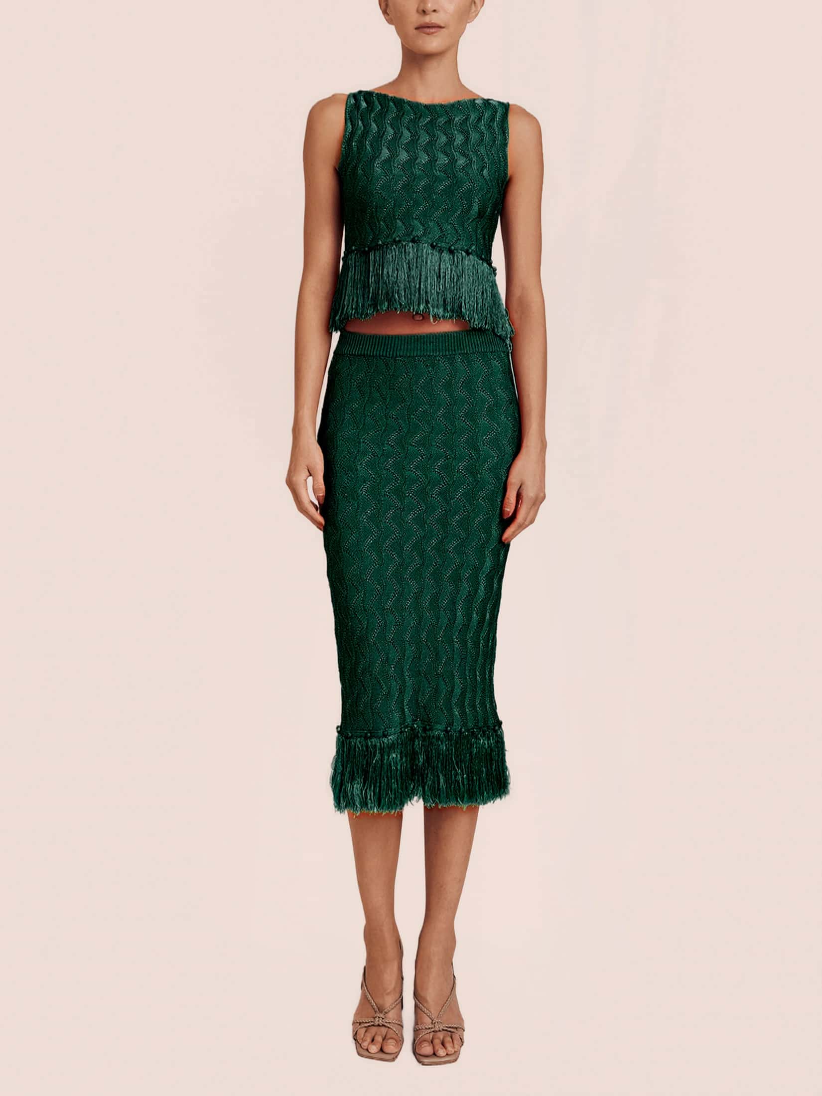 LORENZO TOP OLIVE GREEN - miniatura 2