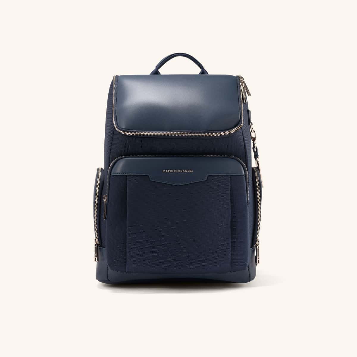 Morral Con Tapa Cano Azul Platinum