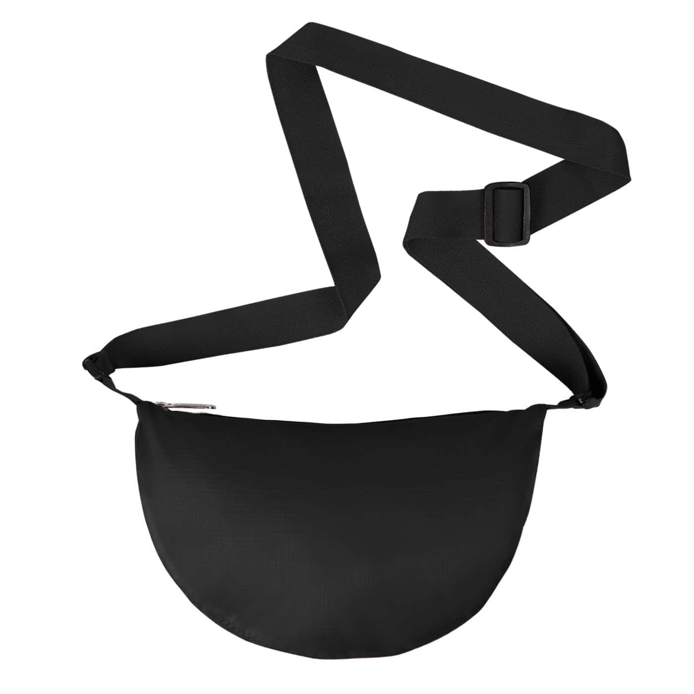 Bolso City Pequeño Manos Libres Plegable Color Negro