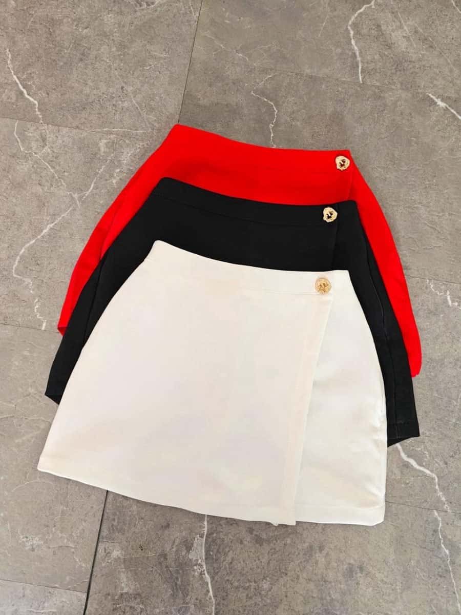 Falda Short Maia (Negro)