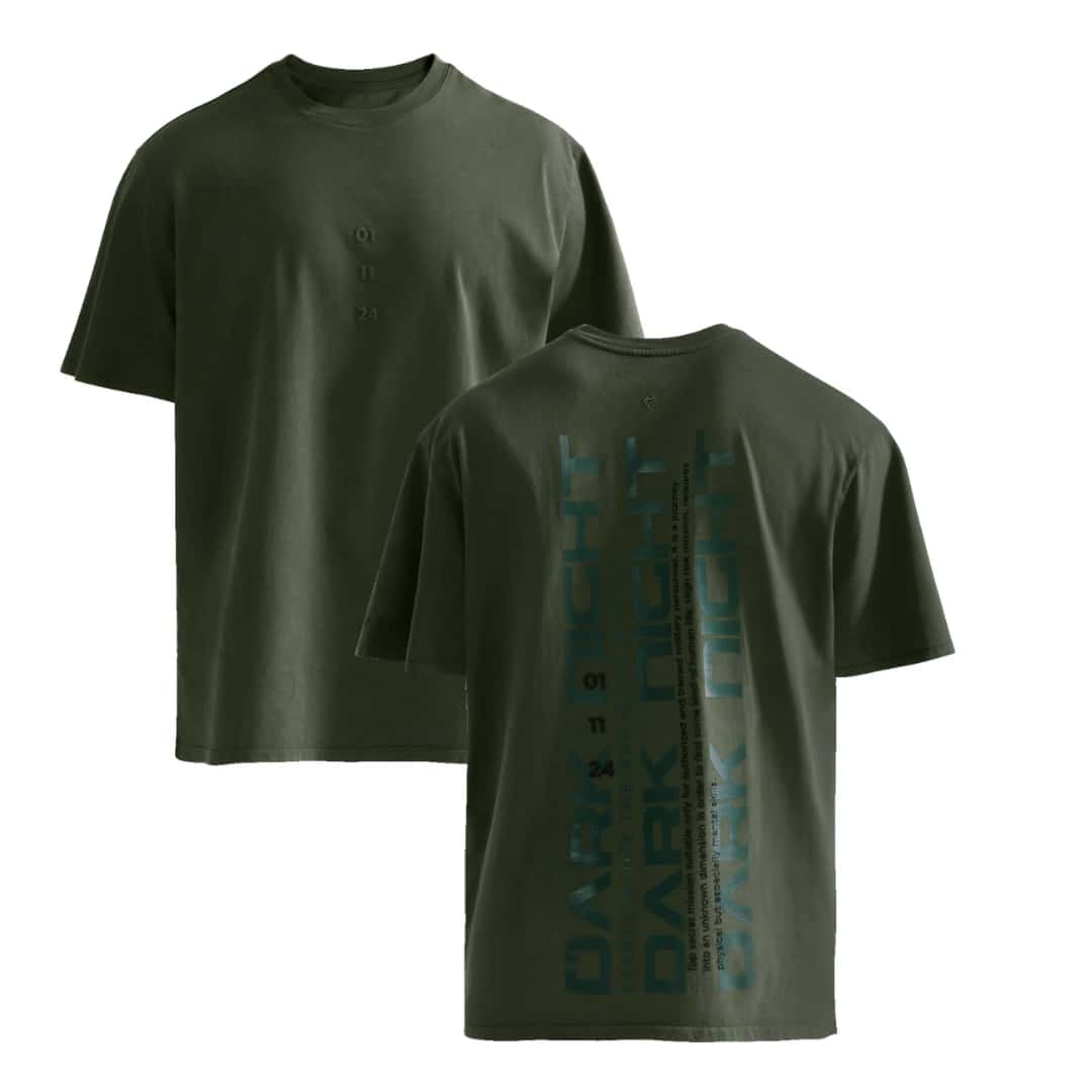Camiseta dark verde - miniatura 3