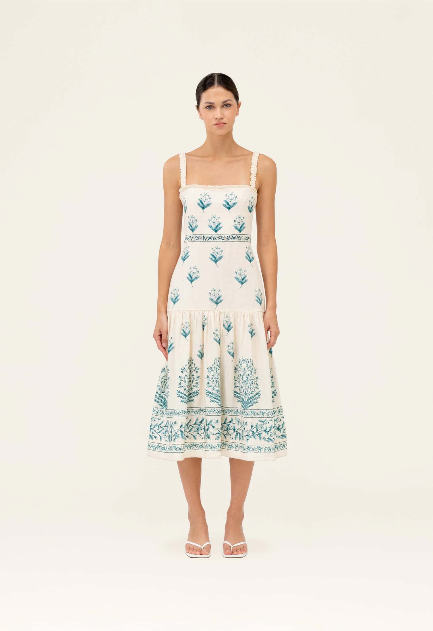 Níspero Ceiba Midi Dress