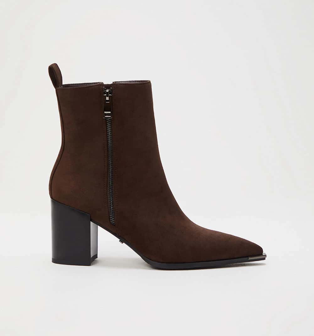 Botín en suede