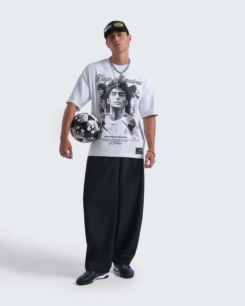 Camiseta Blanca Oversize - Edición The King Of The Game - miniatura 2