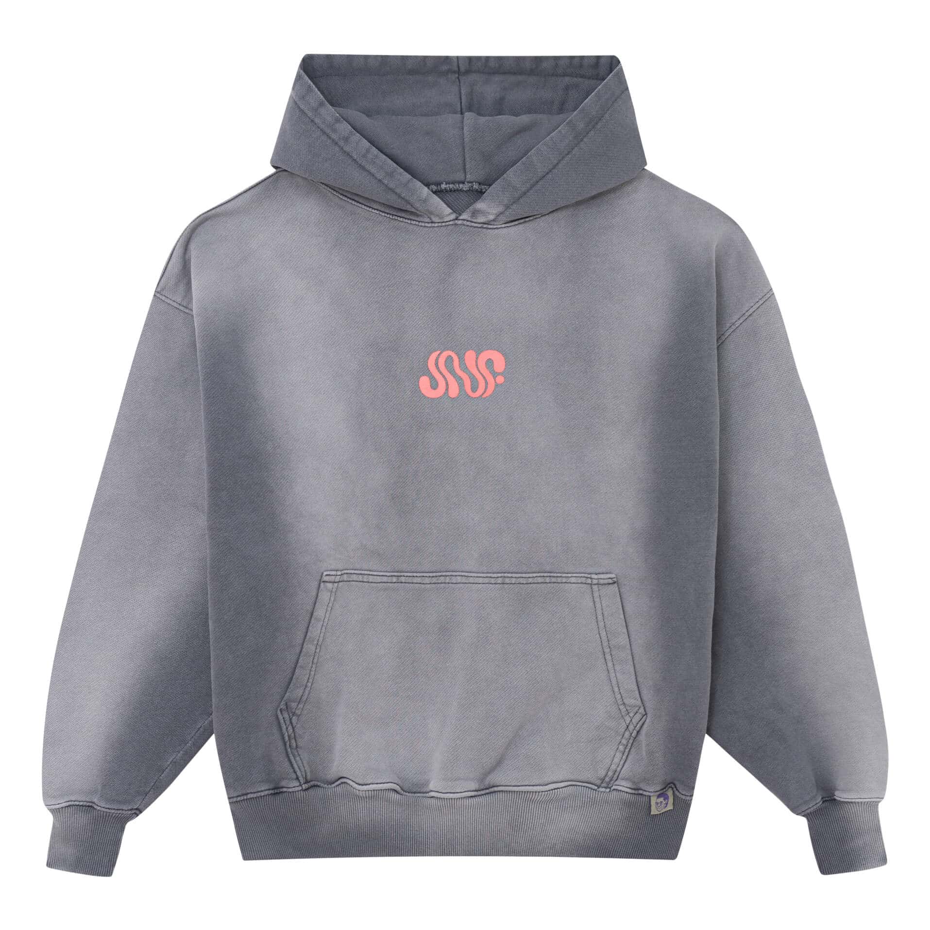 HOODIE BN4B GRIS OSCURO - miniatura 1