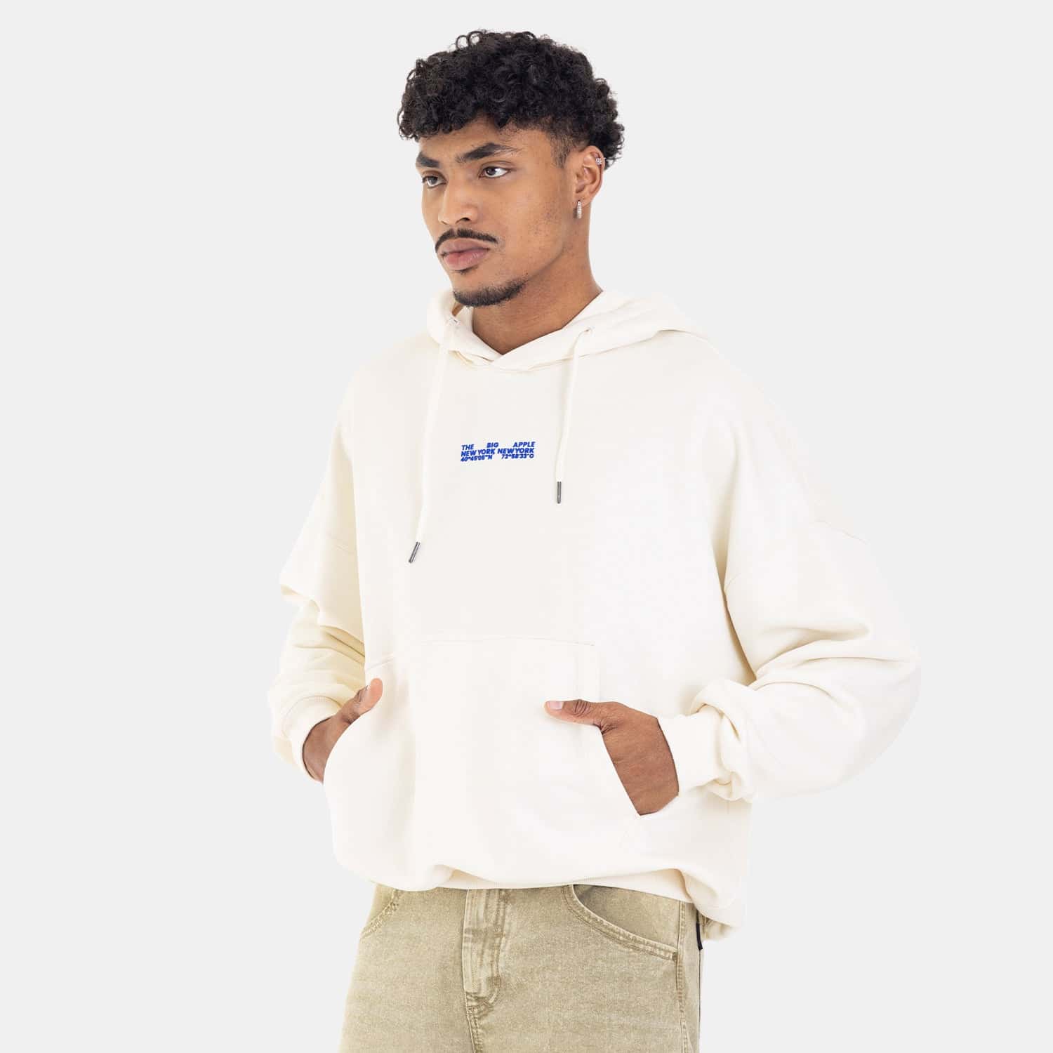 The Big Apple Hoodie Ivory